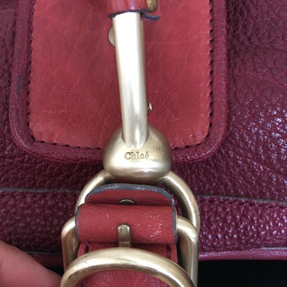 Authentic Chloe Leather Bag - Picture 5 of 8